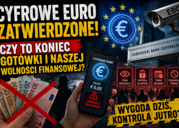 Cyfrowe euro zatwierdzone. Czy to koniec gotówki i wolności finansowej?